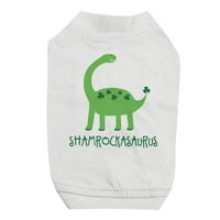 Shamrock Saurus majica za kućne ljubimce za poklon malih psa za Dan St Patricka