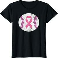 Baseball Persister ružičasta vrpca za podizanje grudi za dojku Kostim majica