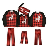 MA & Baby Porodica Usklađivanje božićne pidžame setovi za žene Muškarci Kid Spavaće noćna odjeća Pidžamas