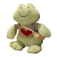 Biekopu Creative nejasna igračka slatka nasmijana žaba plišana igračka smiješna životinja za prijateljstvo