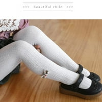 Zraketi za bebe za djevojčice meke pamučne nogavice od pamuka malihne čvrste pletene čarape tople čarape