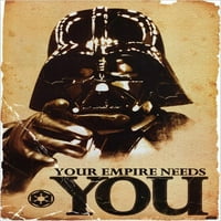 Star Wars -Darth Vader Vaš Chrtire treba vaš poster za ispis filma