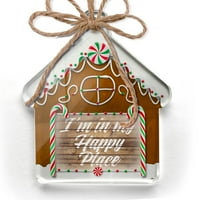 Ornament je ispisano jedno oboljeno oboreno drvo u sretnom mjestu Božić Neonblond