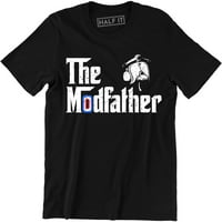 Modfather skuter smiješan parodija slogan grafička muška majica