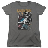 Jurassic Park - lišće - Ženska majica kratkih rukava - XX-Large