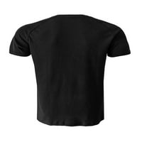 Muški ljetni vrhovi Henley ovratnik majica s majicama dolje T košulje casual bluza Jogger Basic Tee