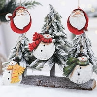 Sudy božićni ukrasi kreativni snjegović stari božićni stablo