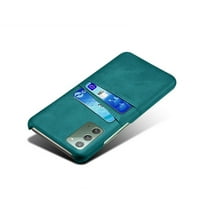 Za slučaj Samsung Galaxy S, Samsung Galaxy S novčanik s držačem za kreditne kartice, tanka PU kožna džepa na stražnjoj strani poklopac zaštitna futrola, zelena