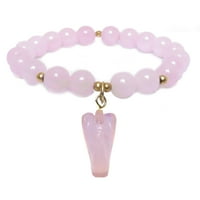 Prirodna ozdravljeva gemestore narukvica - Gristalne perle odobrene od Gia-a Stretch narukvica