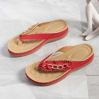 Ljetne dame flip-flops klinaste papuče sandale casual flip flops ženske cipele papuče za žene čišćenje