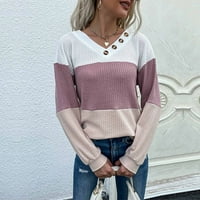 Smanjena ženska odjeća bvanrty džemperi za žene na dugih rukava prevelizirane džempere pletenje skakač