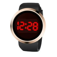Muškarci i žene LED legure ručnike elektronski sat modni dodirni ekran Digitalni sat narukvica za rođendan poklon ručni sat Elektronski par sat