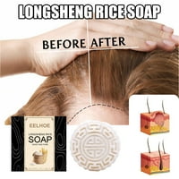 TIANLU SOAP sa sapunom za gubitak od kose - ručno izrađen s LongSheng rižinom vodom i prirodnim sastojcima - sulfat besplatan, paraben besplatan, ne-iritantan, ftalati, pH uravnotežena