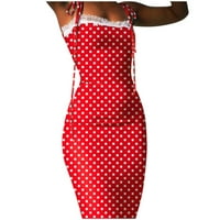Proljetne haljine za žene Ležerne prilike Cvjetni ispis Vezan detalj čipke TRIM Print Maxi haljina