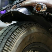 Chrome Amber motocikl pokazan treptaj svjetlo za Harley motocikl
