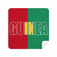 Gvineja Država Zastava Naziv Naočale Sredstvo za čišćenje tkanina zaslon od antilop