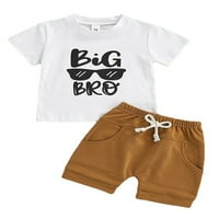 Capreze Baby Crew Crt Ležerne prilike, Ležerne prilike Custo Color Mini pantalone + šorc Odmor sa udarnim