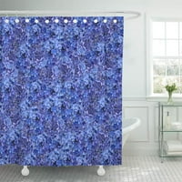 Indigo plava hidrongerija cvjetni mjldesigns cvijeće kupatilo za kupatilo za kupanje
