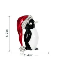 Odjeća za božićne broš pingviin dojenje za žensku dekoraciju