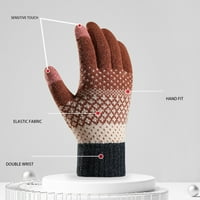 Rukavice za žene Zimske ekrane tople pletene rukavice elastične zimske slavine rukavice rukavice rukavice