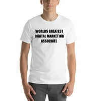 Najveći svjetski digitalni marketing saradnik kratkih rukava pamučna majica s nedefiniranim poklonima