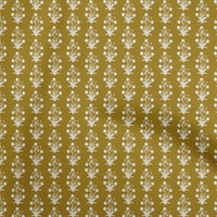 Onuone pamučne kambričke senfne žute tkanine azijski blok Ispisuje opskrbu priključak Ispiši šivanje tkanine sa dvorištem široko