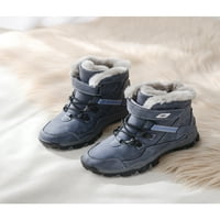 Dječaci Vodootporne čizme za snijeg Fau krznene obloge Tople cipele Zimske sniježne cipele za djecu