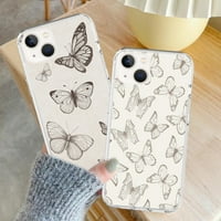 Butterfly Mekani silikonski telefon za iPhone 13PRO 13PRO MA 12PRO 12PRO MA PRO 6S PLUS 5C XS XR za Samsung Note Napomena Ultra S S20 + S20ULTRA