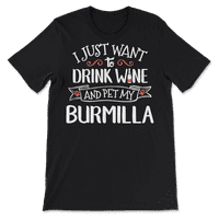 Slatka majica Burmilla za pića vina - SIP i PET