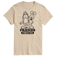 Garfield - Friends Forever - Muška grafička majica kratkih rukava