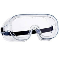 Zaštitne bez odzračene sigurnosne naočare sa prevlakom protiv maglica, jasne sočive otpornim na ogrebotine, univerzalni OTG fit, podesiva traka za glavu, ANSI Z87. Ocjena i UV zaštita