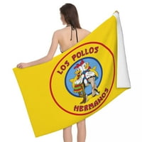 Raspored loših prozračnih ručnika za plažu za kupanje za mikrofiber Brzo sušenje Los Pollos Hermanos Bullseye Kupatila Sportski ručnici