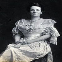 Ispis: Gospođa Edith Kermit Carow Roosevelt, portret dužine tri četvrtine