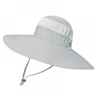 Sunčani šešir za muškarce i ženske kašike sa špetacijom UV zaštitom UPF 50+ vanjska vojna kapa za ribolov,