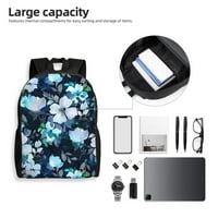Vodeni cvjetni ruksak za muškarce za muškarce Žene Klasični veliki kapacitet za laptop backpack