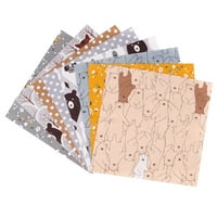 Čisti pamučni diy tkanine ručno rađene patchwork ispisane šivaće krpe za bebe