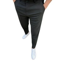 Muškarci Ležerne hlače Trening Jogging Trčanje višebojne modne raste hlače Čvrsta boja Slim Fit male