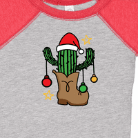 Inktastični božićni kaubojski kaktus poklon dječji dječak ili dječji dječji bodysuit