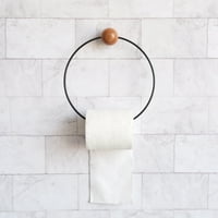 Zidni nosač ručnika Jiaroswwei okrugli nehrđajući čelik intimni dizajn ručnik držač ručnika za kupatilo