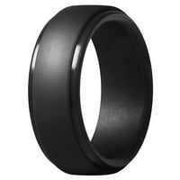 Božićni ponude Shopeessa Božićni pokloni Nakit ličnosti Metalni silikonski mekani muški dvostruki vjenčani prstenovi prsten nakit poklon na klirensu