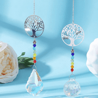 Kristalno šarene perlice Owl Off Ornament, Božić 2-pakovanje, vjenčanje, ukrasi prozora
