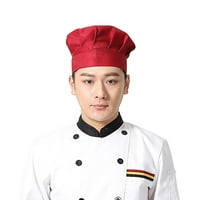 Dyfzdhu chef hat za odrasle prilagodljiva baker kuhinja Kuhanje kuhar CHEF CAP