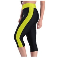 Žene Yoga Capri hlače Ležerne prilike elastične šaržerske vreće s visokim strukom vježbaju atletske hlače za dame ljeto