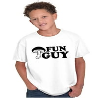 Zabavni momak gljive gljive nerdy geeky dječaci dječji majica tinejdžerske majice tinejdžerske brendove m