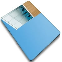 Caishek kompatibilan MacBook Pro 16 Rel. Model A2141, plastični poklopac tvrdog papira + crna poklopac