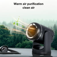 Virmaxy prodajni automobil 12V ventilator vozila vruće toplo grijač vjetrobransko staklo Demister Defroster