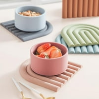 Kozart Nordic Stil Silicone Removable Rainbow podmorišta izolacijske jastučiće čaša MAT ploča bez klizanja