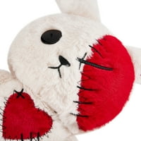 Crtani crtić životinjski oblik plišana igračka, punjena lutka od srčanih zečica