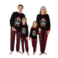Yilvust Božićne pidžame za obiteljske Xmas podudaranja za odrasle za djecu za odmor Xmas Porodični set