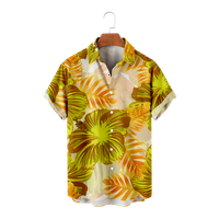 Hawaii Fashion Cvijeće Flamingo Havajska košulja za muškarce Dječaci 3D crtani dječji majica za mušku majicu na plaži prevelika bluza, B-140